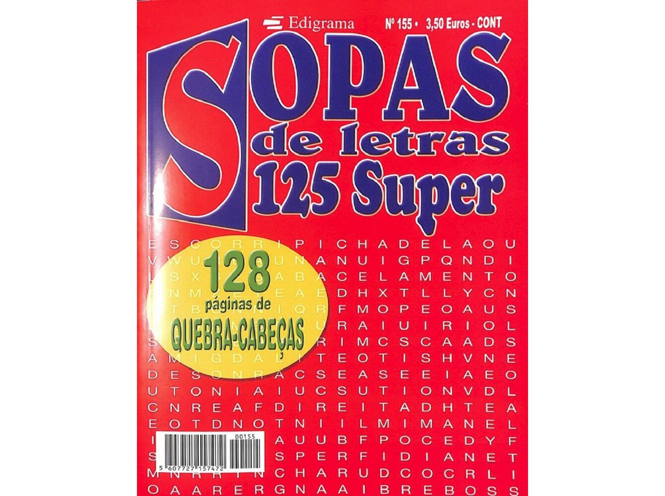 REVISTA SOPAS DE LETRAS 125 SUPER