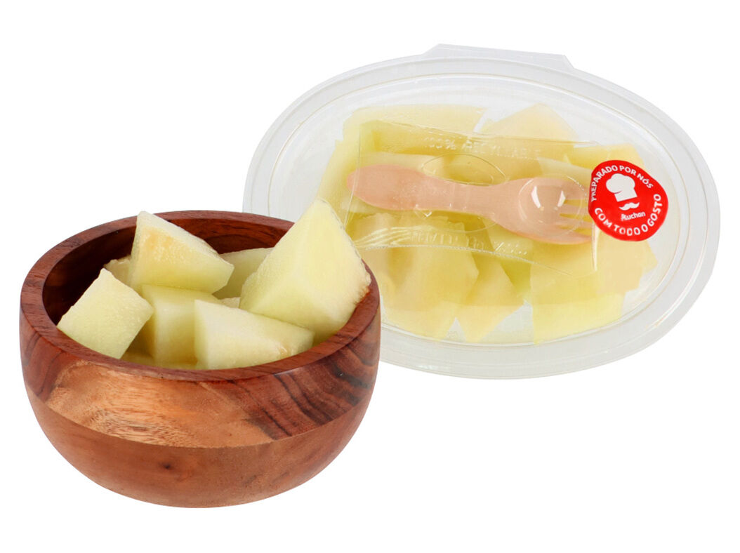 MEL&Atilde;O PELE DE SAPO AUCHAN CORTADO EM PEDA&Ccedil;OS KG