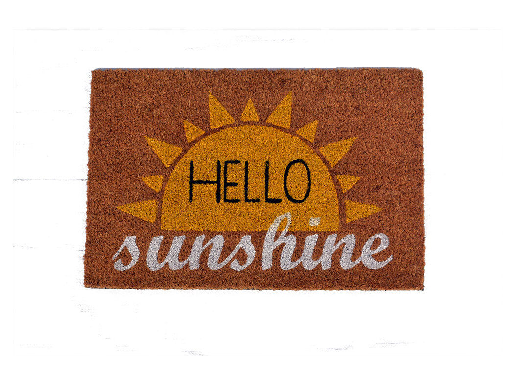 TAPETE ENTRADA ACTUEL HELLO 40X60CM