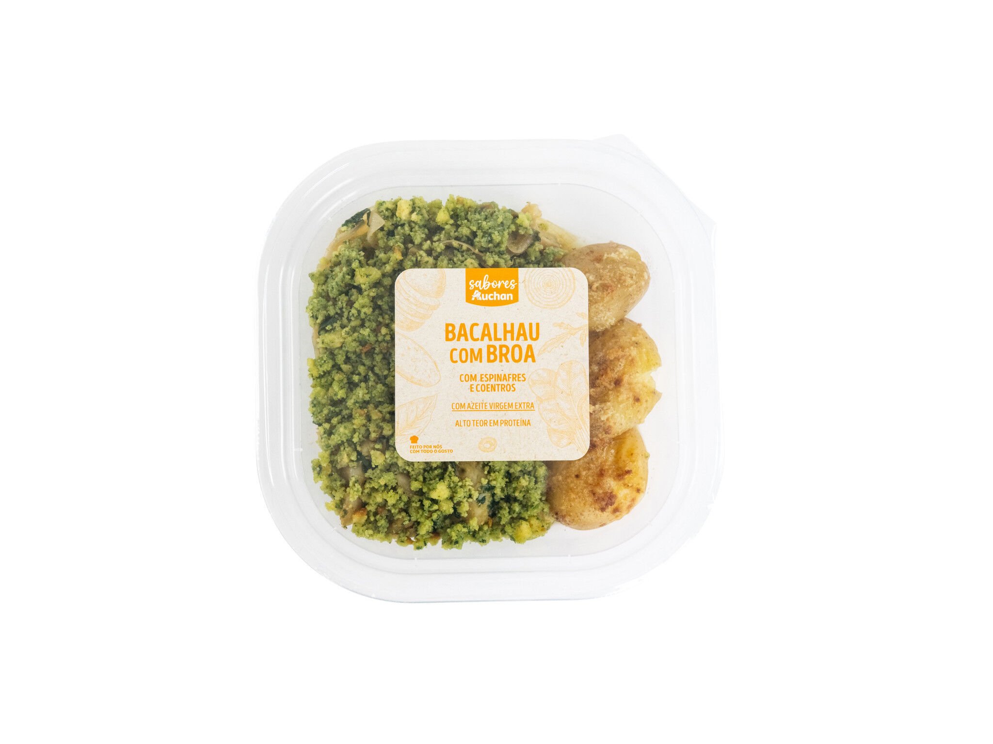 BACALHAU COM BROA SABORES AUCHAN 300 G