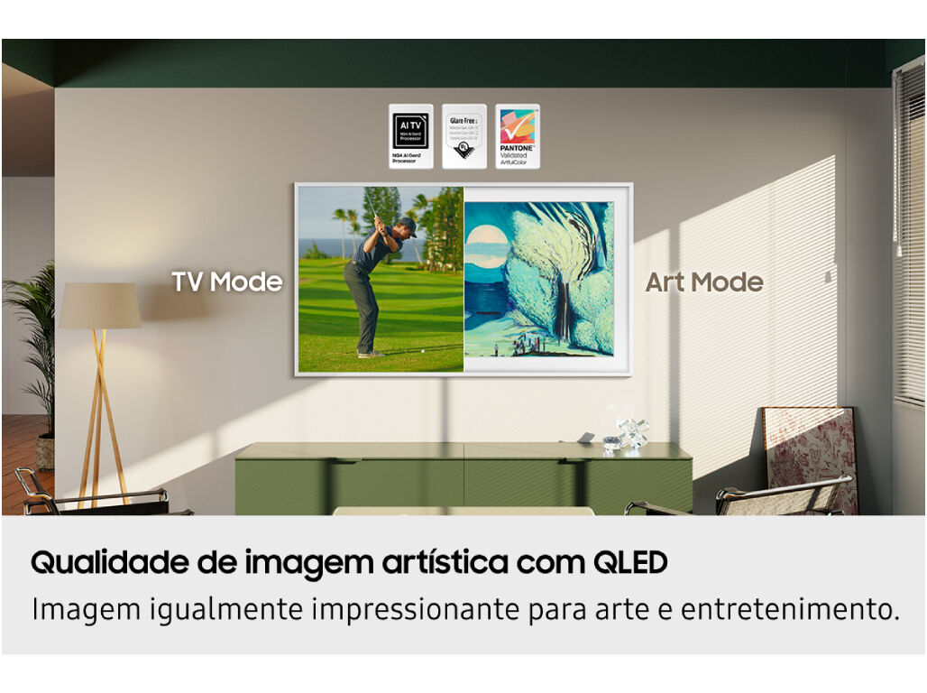 TV THE FRAME SAMSUNG TQ43LS03FAUXXC (43'' 4K SMART TV AI 108CM) image number 3