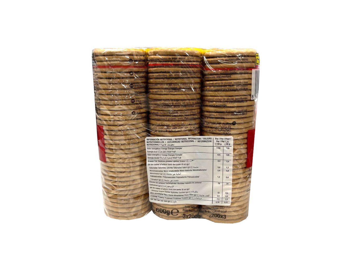BOLACHAS FAMILY BISCUITS MARIA 600 G image number 1