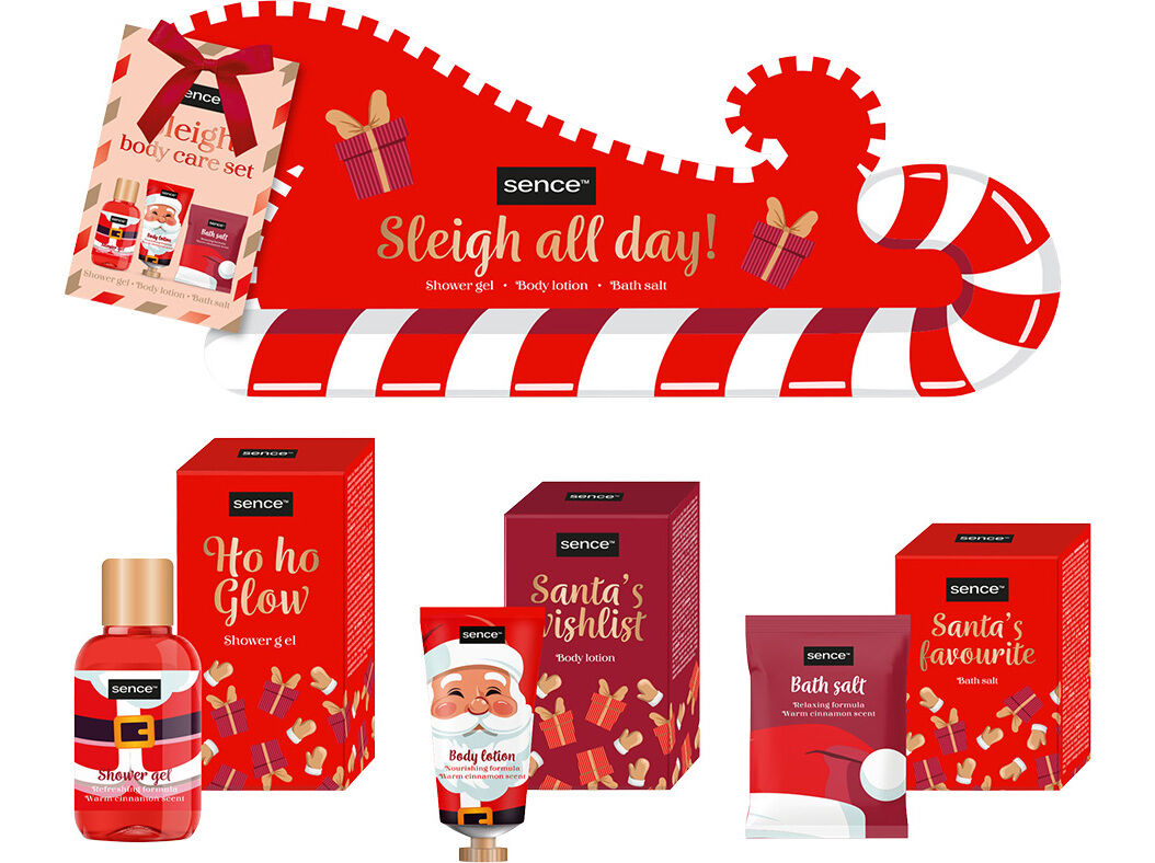 CONJUNTO SENCE COLLECTION BANHO CHRISTMAS LIST