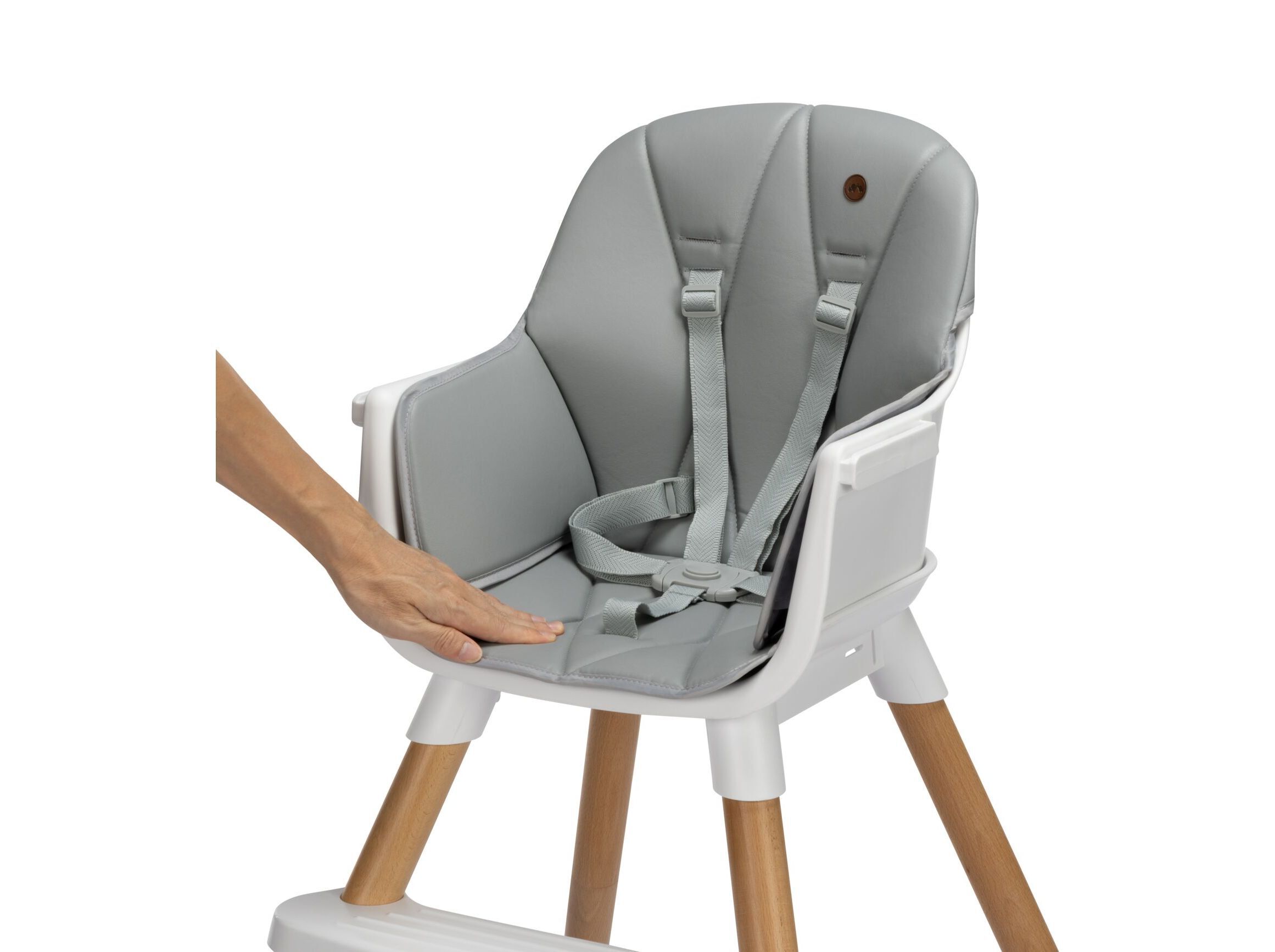 CADEIRA DE MESA B&Eacute;B&Eacute;CONFORT ABELIA CINZENTO image number 4