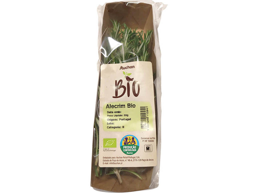ALECRIM AUCHAN BIO CULTIVAMOS O BOM 30 G