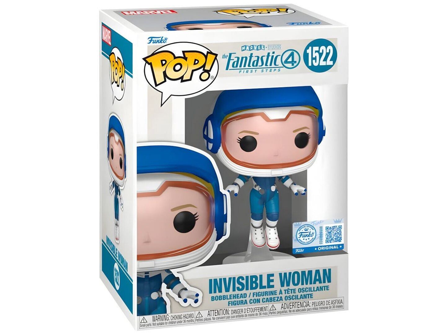 FIGURA FUNKO POP MARVEL: FF- INVISIBLE WOMA image number 0