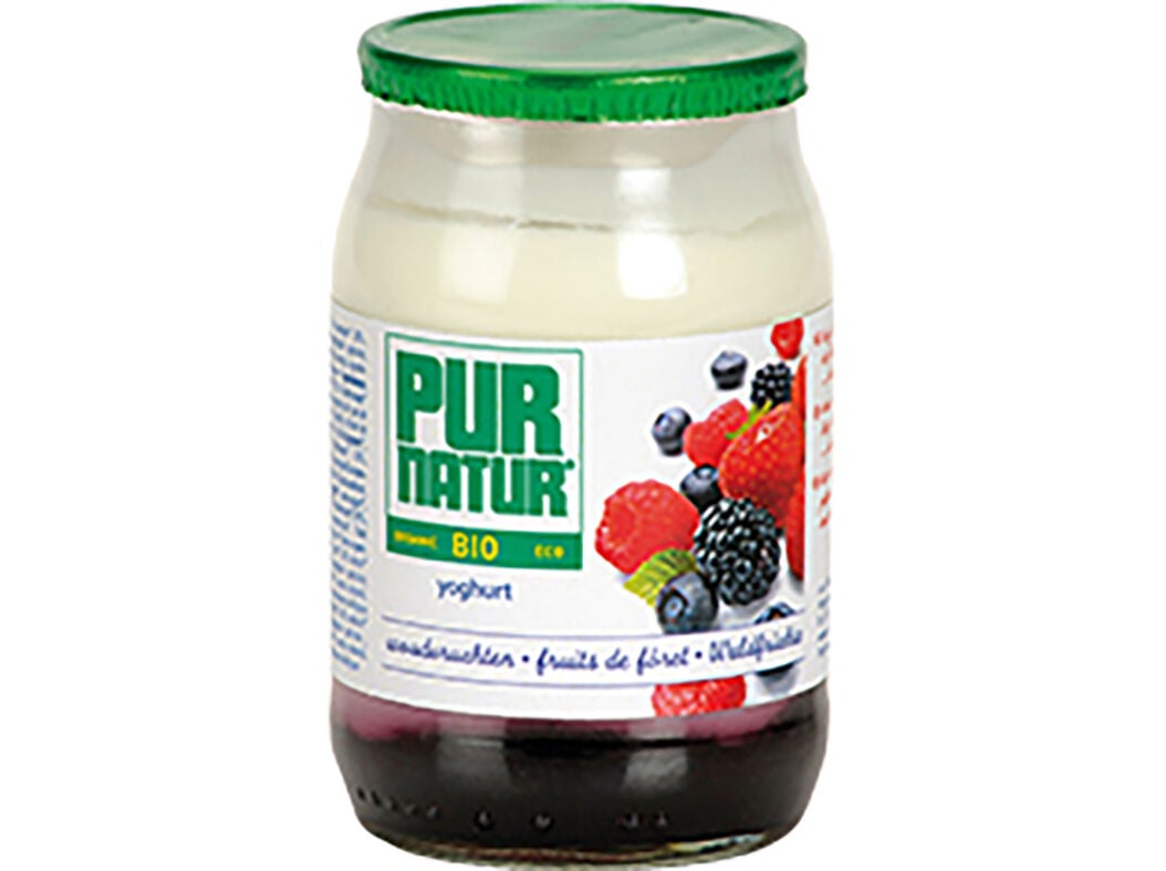 IOGURTE PUR NATUR BIOL&Oacute;GICO FRUTOS DO BOSQUE 150G