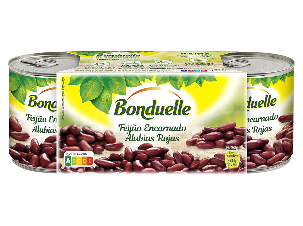 FEIJ&Atilde;O ENCARNADO BONDUELLE 3X175(125)G image number 0