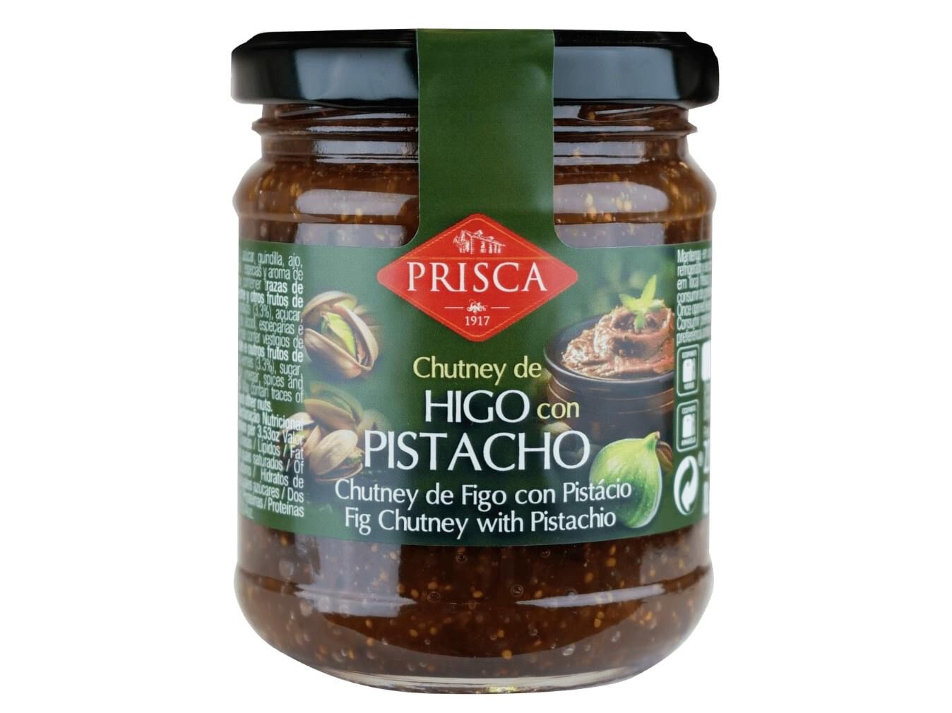 CHUTNEY PRISCA DE FIGO C/ PIST&Aacute;CHIO 230G image number 1