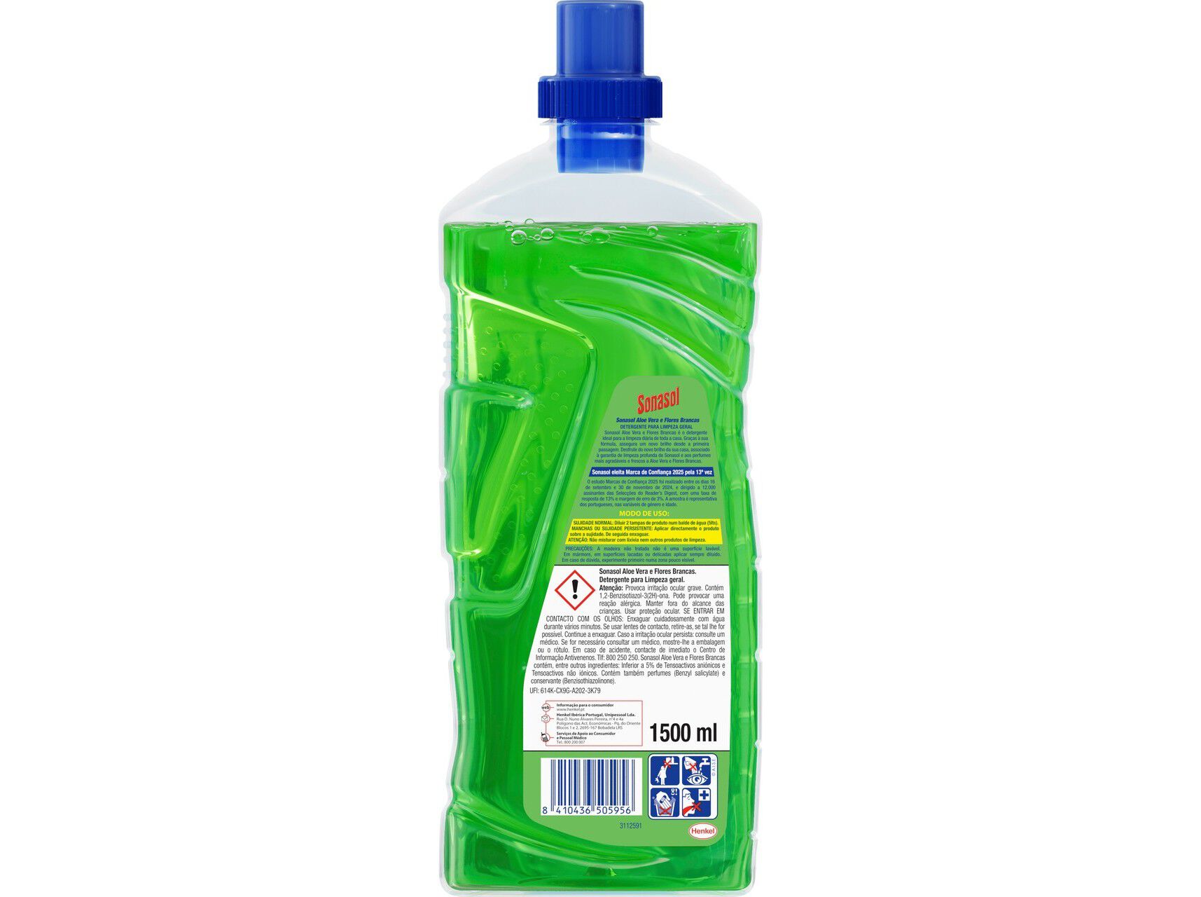 LAVA TUDO SONASOL ALOE VERA 1.5L image number 1