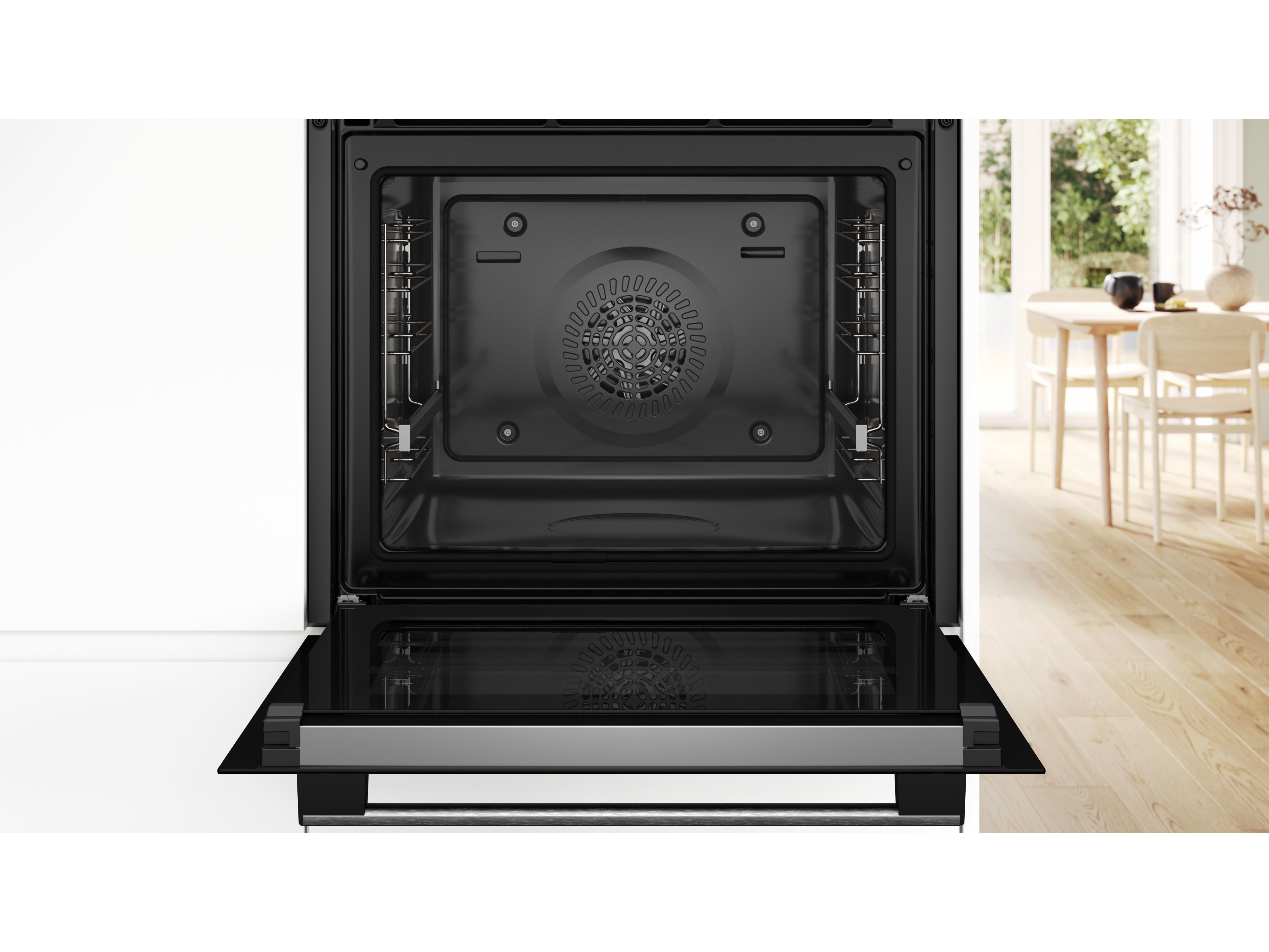 FORNO MULTIFUN&Ccedil;&Otilde;ES BOSCH HBA574ES3 PIROLITICO A+ 71L 3600W image number 2