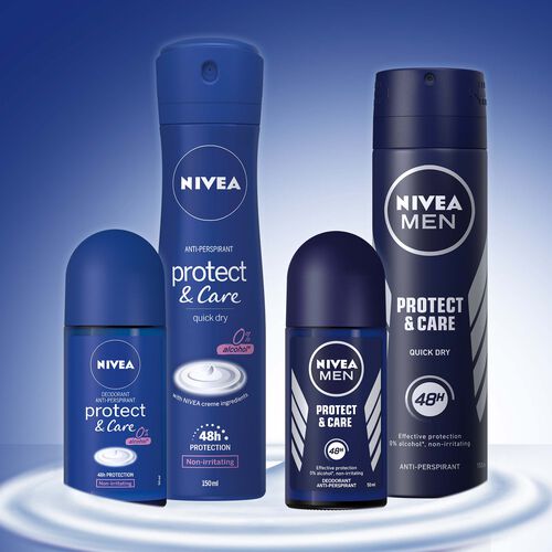 Desodorizante Spray Protect & Care NIVEA MEN 150 ml image number 5
