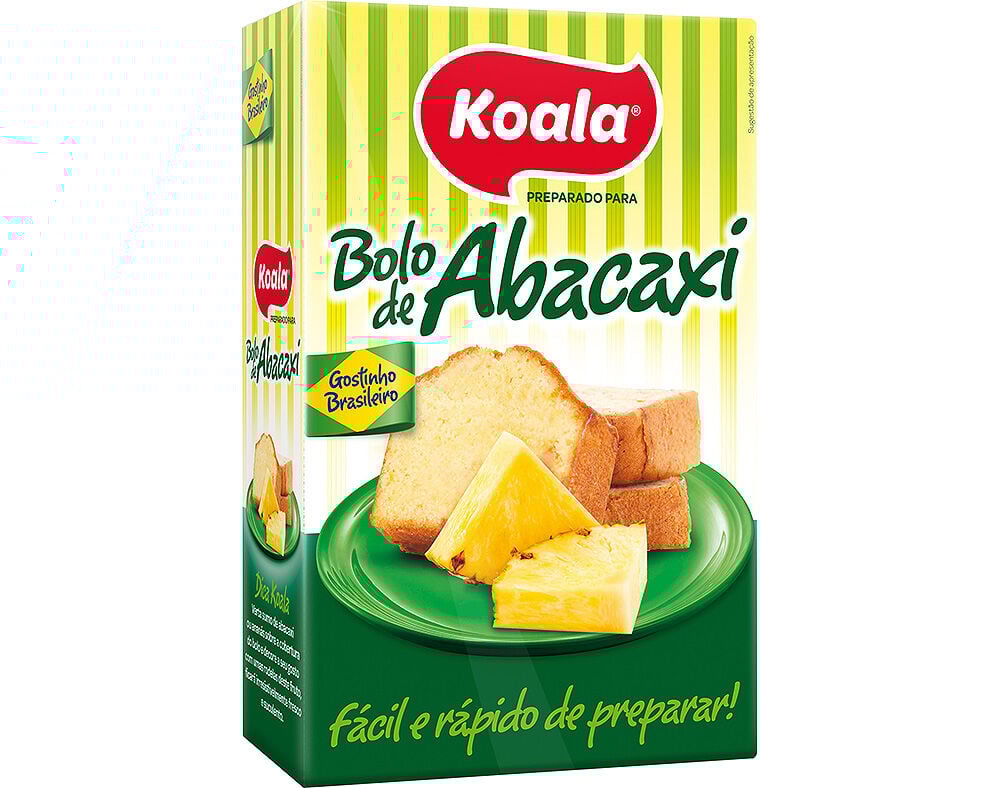 PREPARADO KOALA BOLO SABOR ABACAXI 435G