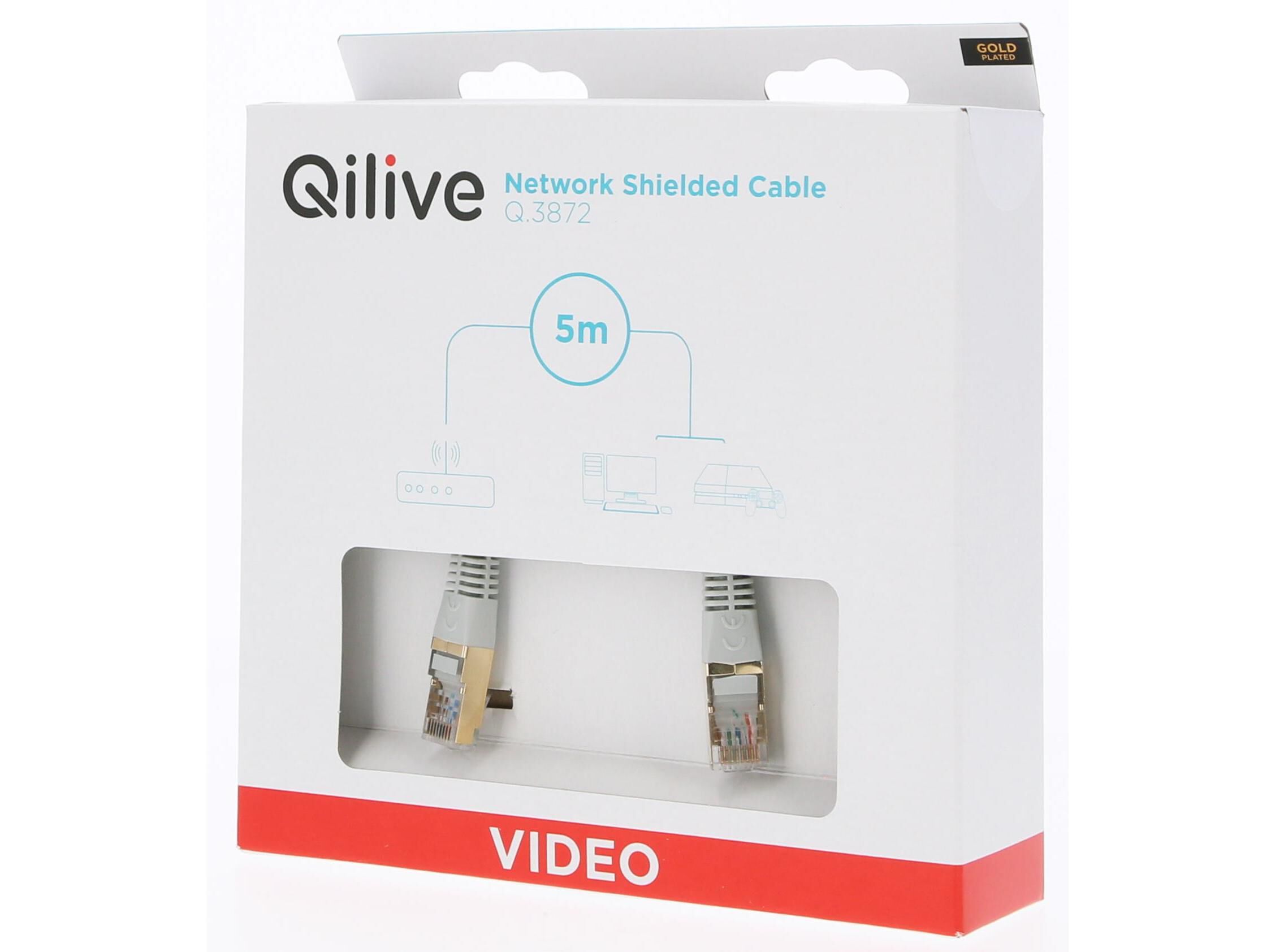 CABO RJ45 QILIVE G4218006 CAT 6 5MT