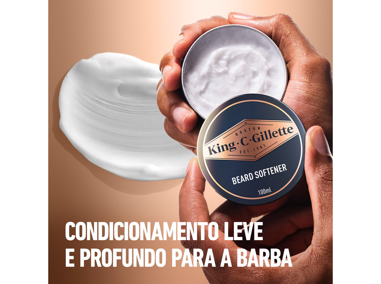 CONJUNT BARBEAR KING C GILLETTE GEL60ML+B&Aacute;LSAMO25ML+HIDR image number 1