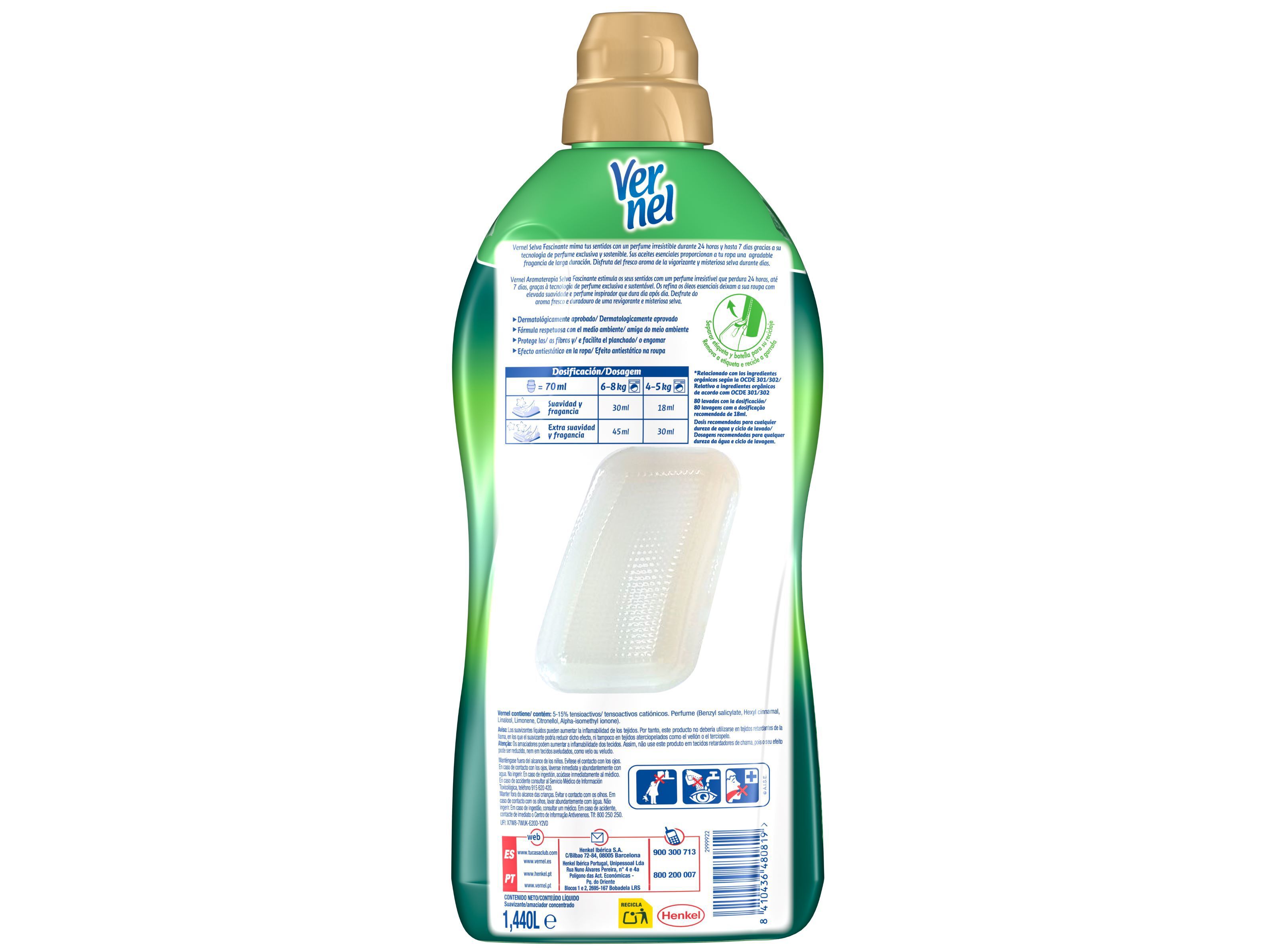 AMACIADOR CONCENTRADO VERNEL SELVA 80D image number 1