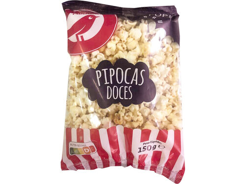 PIPOCAS AUCHAN DOCES 150G image number 0
