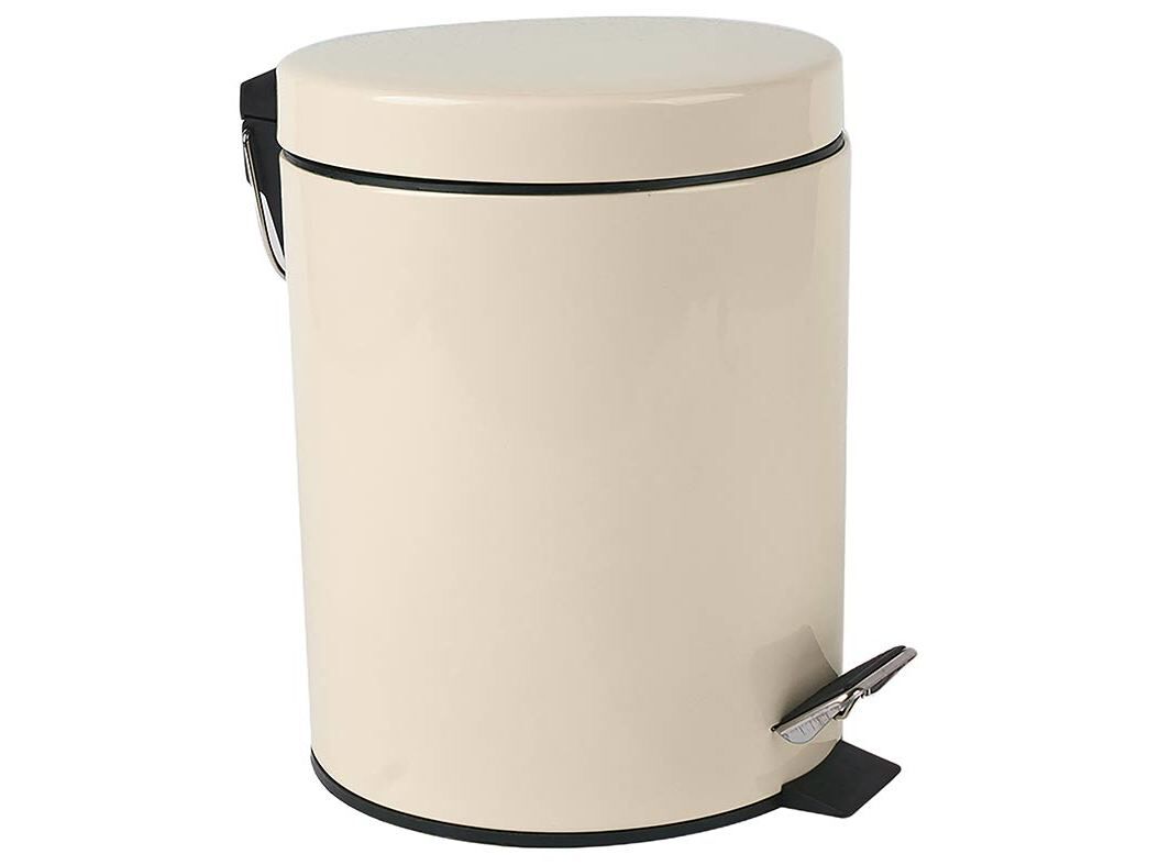 Balde Metal Wc Actuel Bege 3l, caixote lixo wc - Vimarsana News