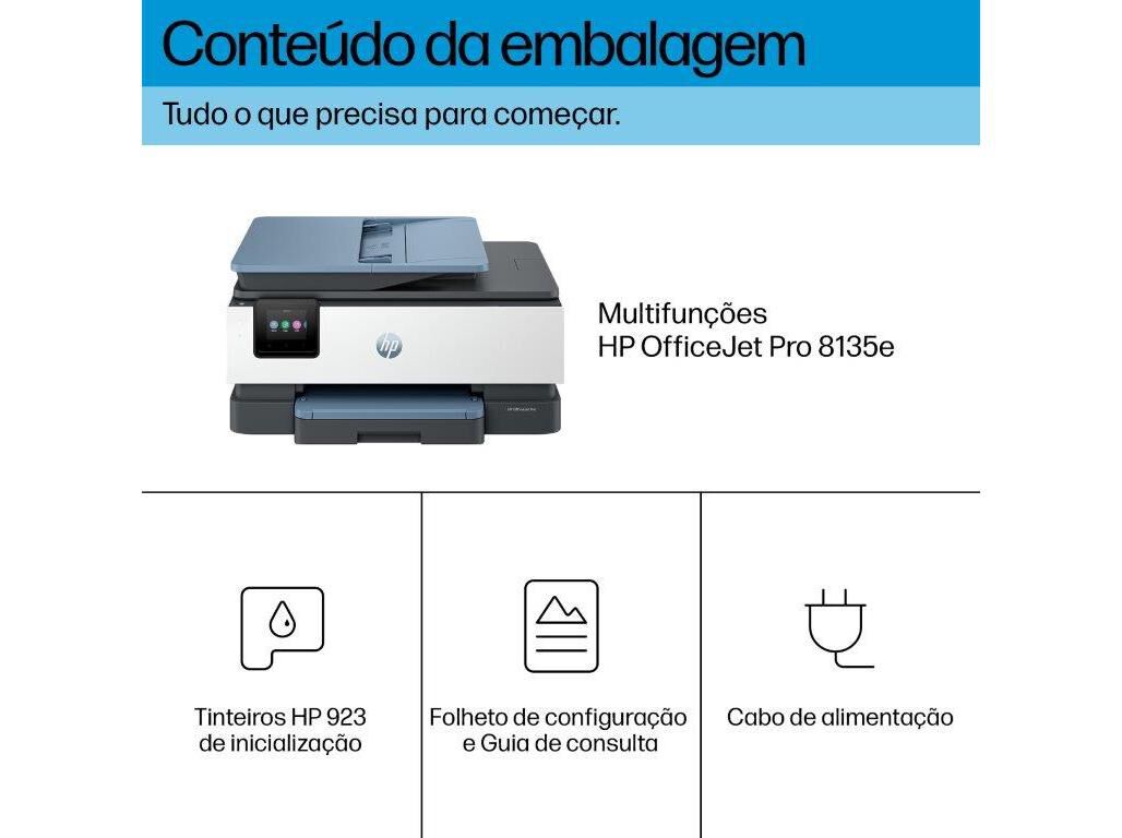 IMPRESSORA MULTIFUN&Ccedil;&Otilde;ES HP OFFICEJET PRO 8135E image number 7