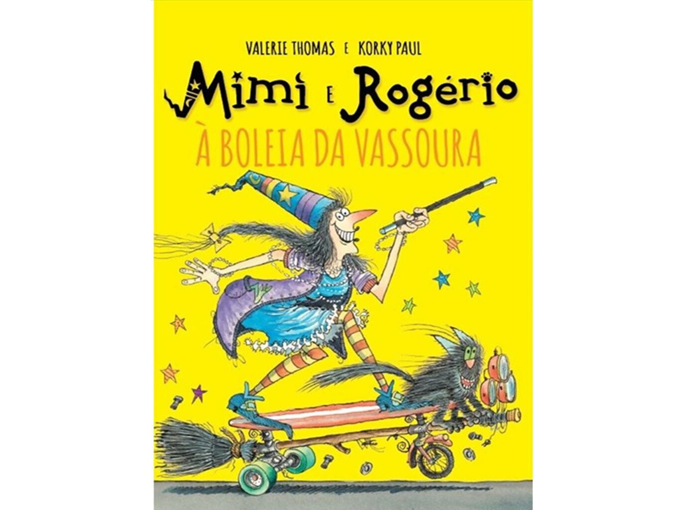 LIVRO MIMI E ROG&Eacute;RIO &Agrave; BOLEIA DA VASSOURA image number 0