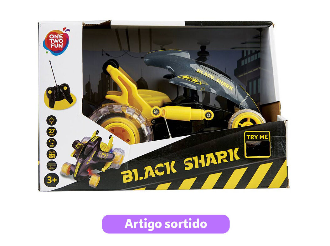 VE&Iacute;CULO BLACK SHARK ONE TWO FUN MODELOS SORTIDOS