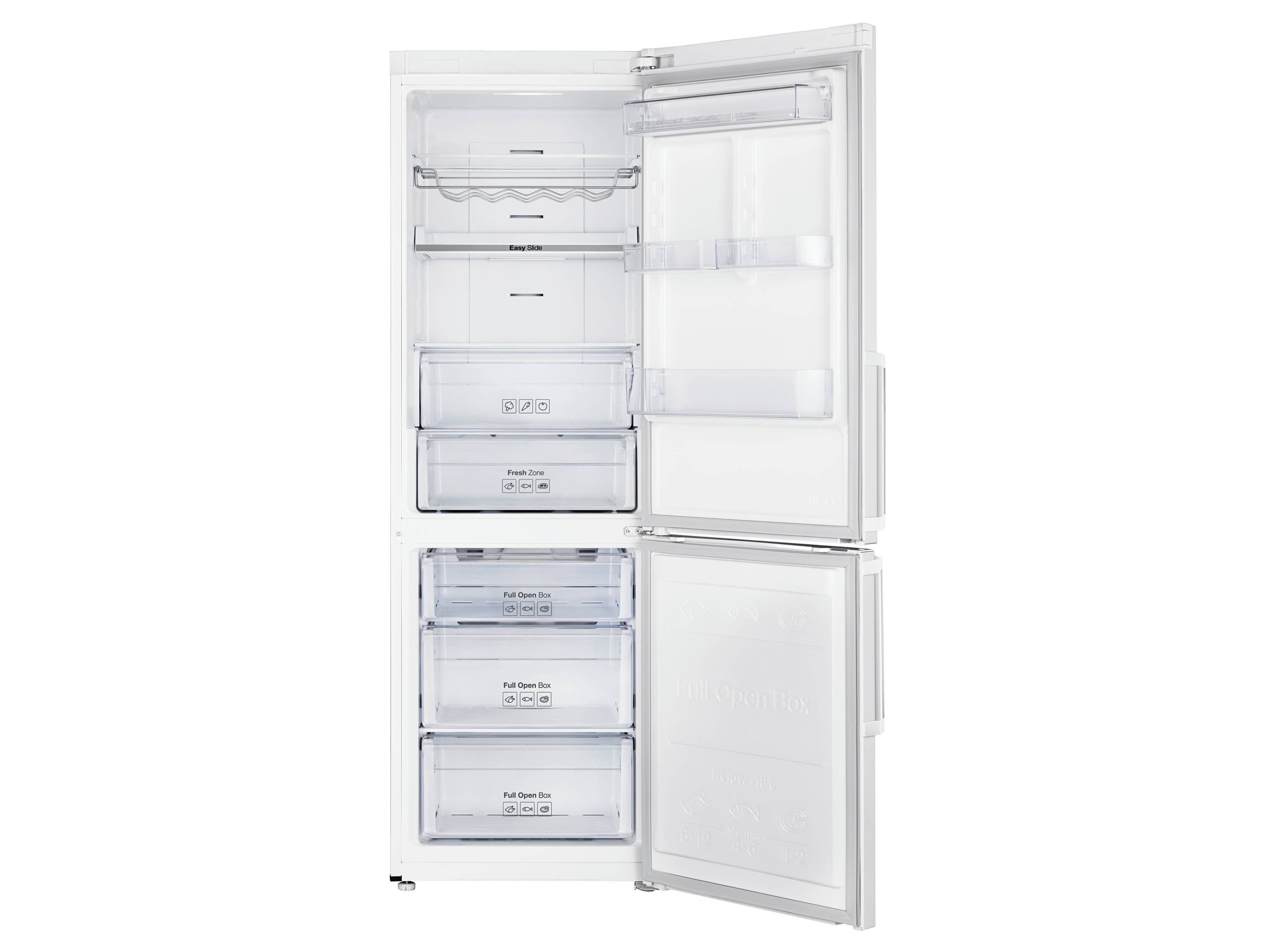 FRIGOR&Iacute;FICO COMBINADO SAMSUNG RB33J3515WW NO FROST 339L BRANCO image number 1