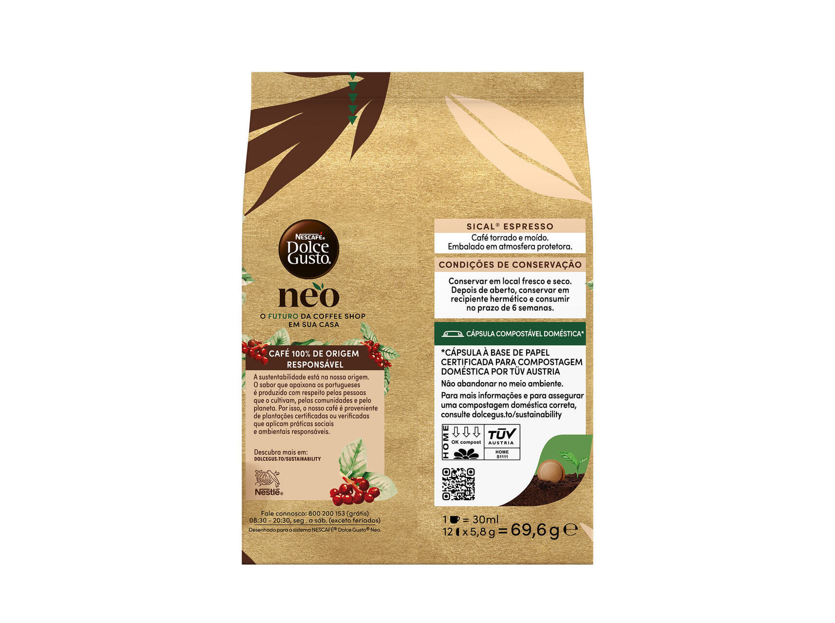 CAPSULAS CAFE SIST NEO SICAL 12 UN image number 1