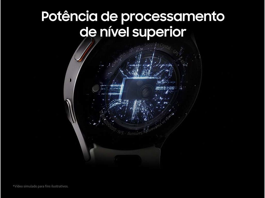 SMARTWATCH SAMSUNG WATCH7 44MM PRATEADO LTE image number 3