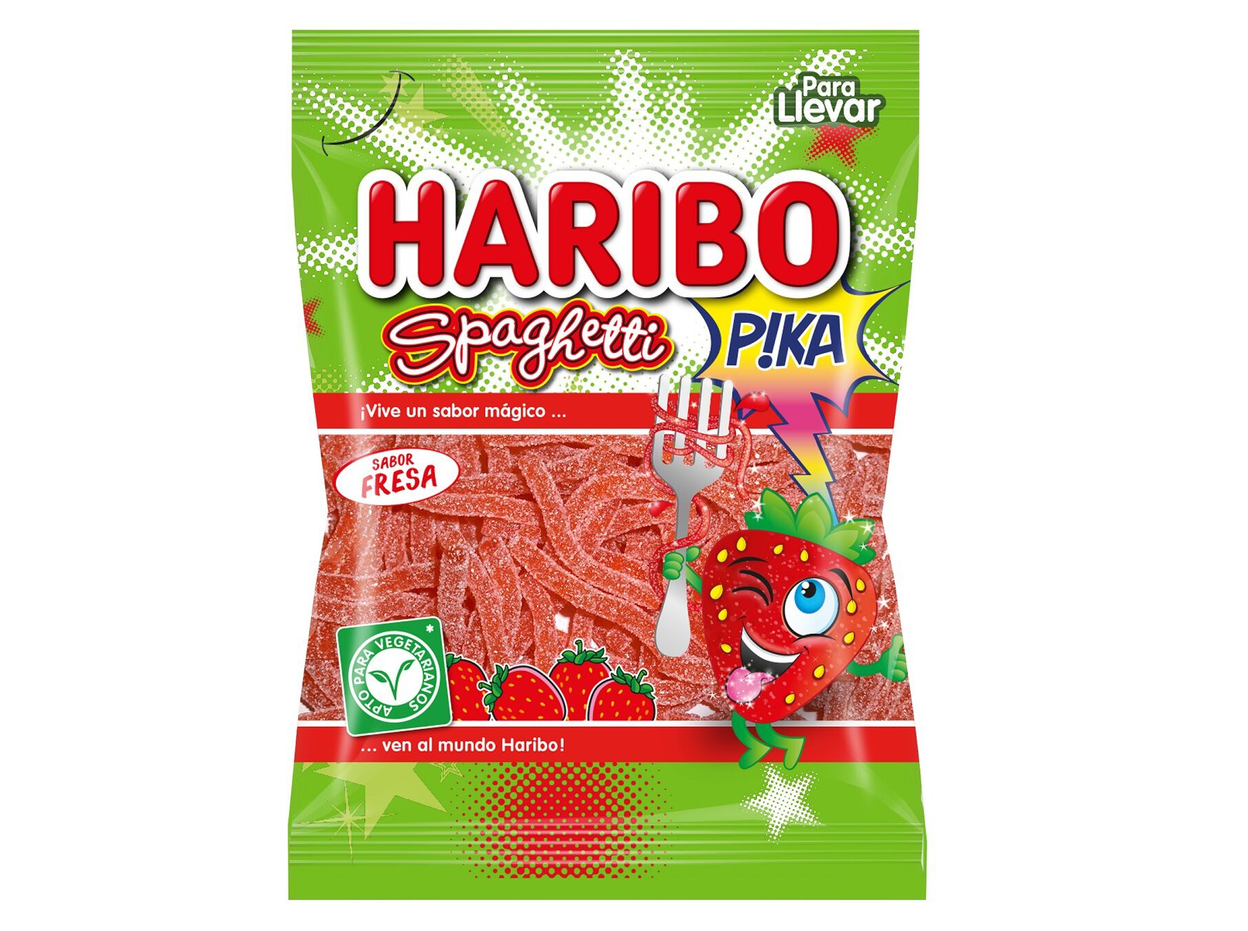 GOMAS HARIBO SPAGUETTI FRESA 75G image number 0