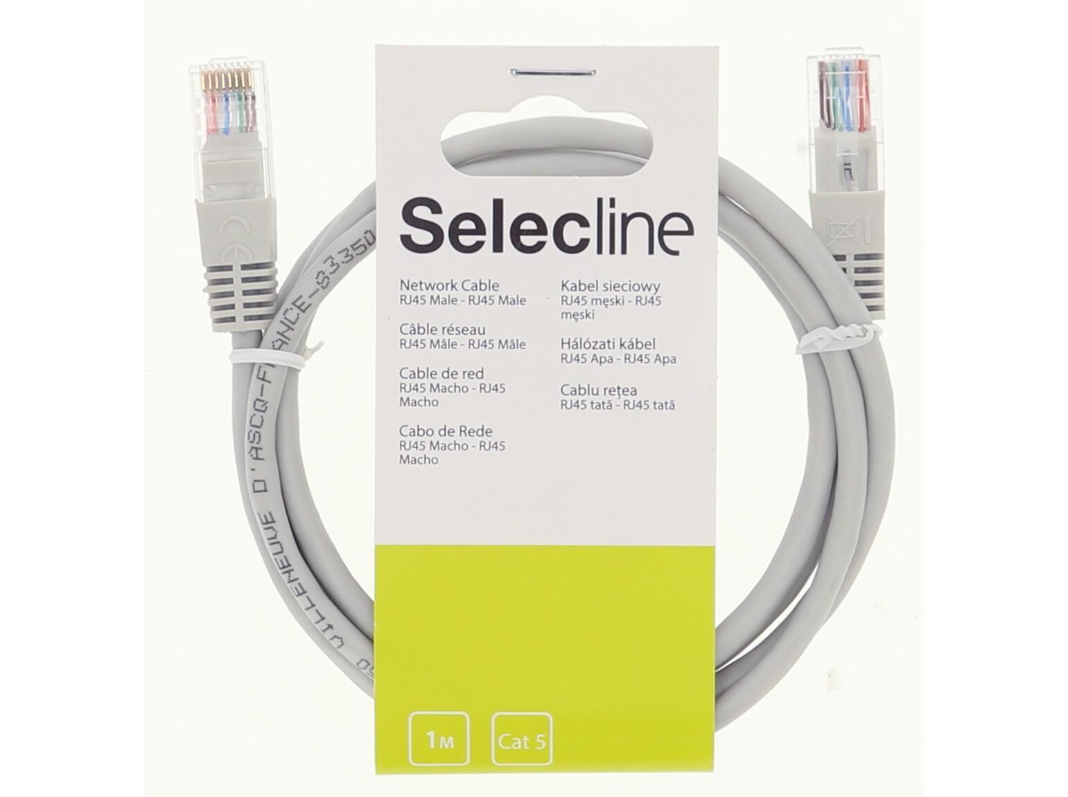 CABO SELECLINE G4218000 RJ45 CAT-5E 1MT
