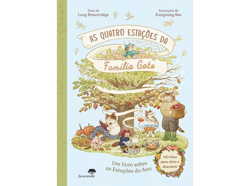 LIVRO AS QUATRO ESTA&Ccedil;&Otilde;ES DA FAMILIA GATO DE AAVV image number 0