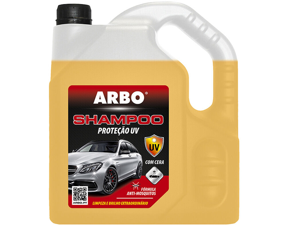 SHAMPOO PROTE&Ccedil;&Atilde;O UV ARBO COM CERA 4L