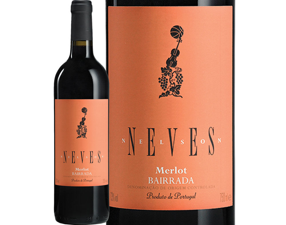 VINHO TINTO NELSON NEVES MERLOT BAIRRADA 0.75L