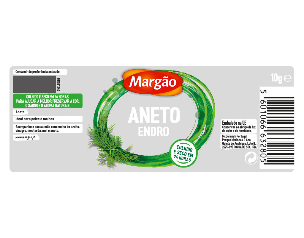 ESPECIARIA MARG&Atilde;O FRASCO ANETO 10G image number 1