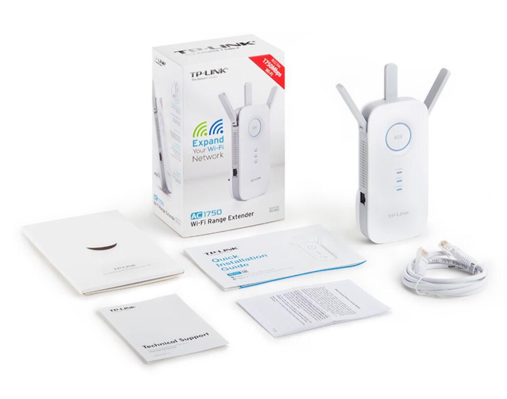 RANGE EXTENDER TP-LINK RE450 WIR AC1750 image number 4