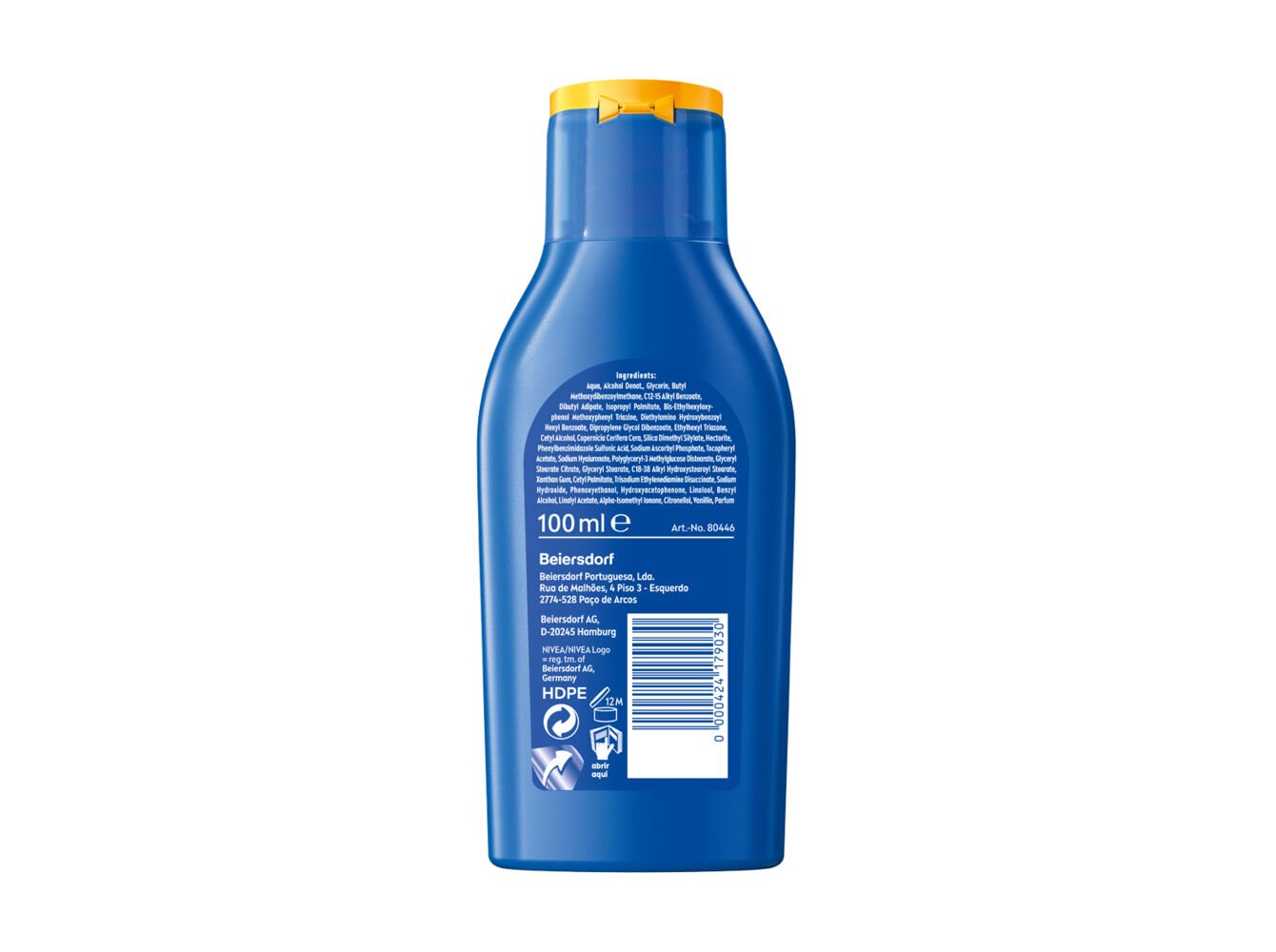 LO&Ccedil;&Atilde;O NIVEA SUN PROTECT & MOISTURE FP50+ 100ML image number 1