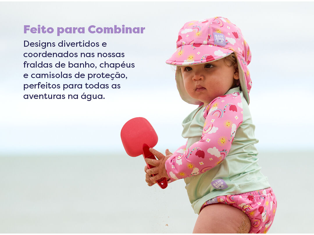 CHAP&Eacute;U REVERS&Iacute;VEL BAMBINO MIO DIAS FELIZES SPF40+ 1-3A image number 6