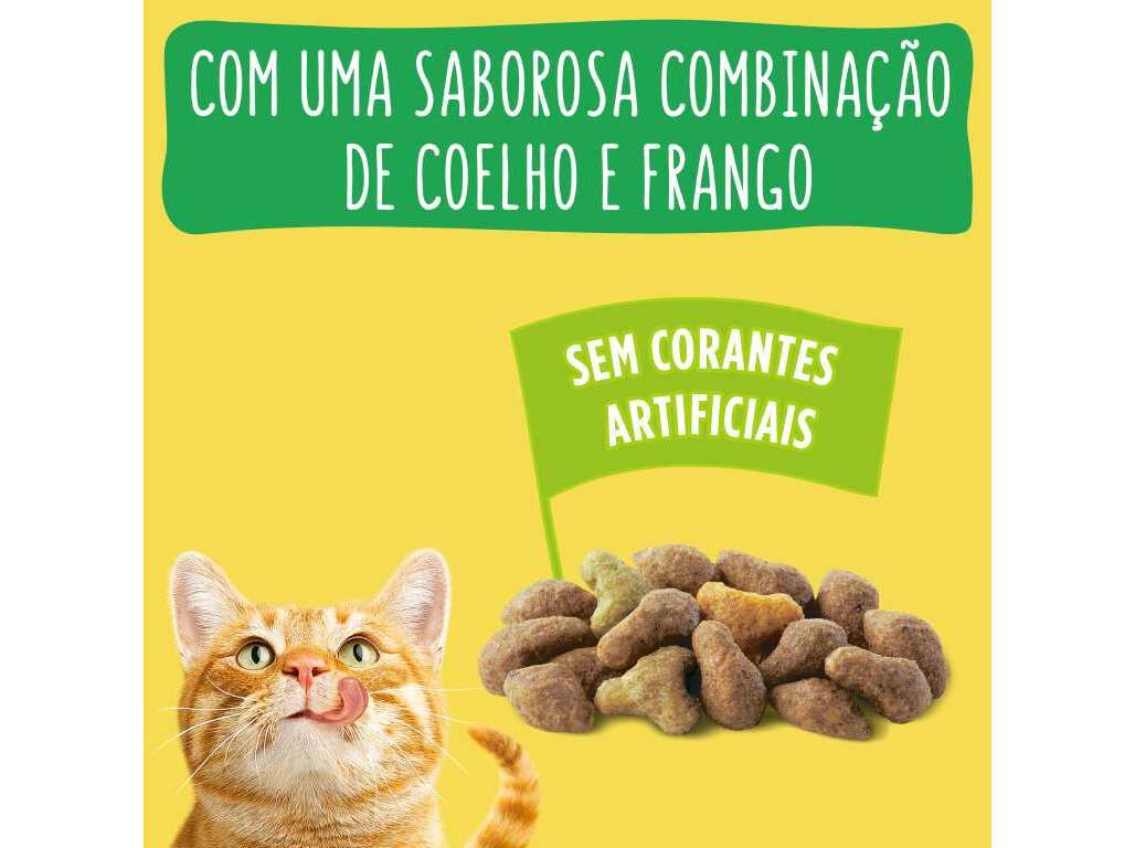 RA&Ccedil;&Atilde;O PARA GATO FRISKIES COM COELHO E FRANGO 400G image number 3