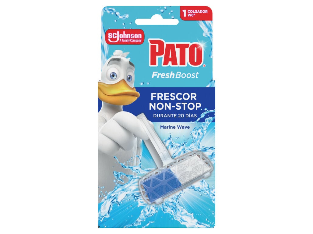 BLOCO SANIT&Aacute;RIO PATO FRESH BOOST MARINE 1UN image number 0
