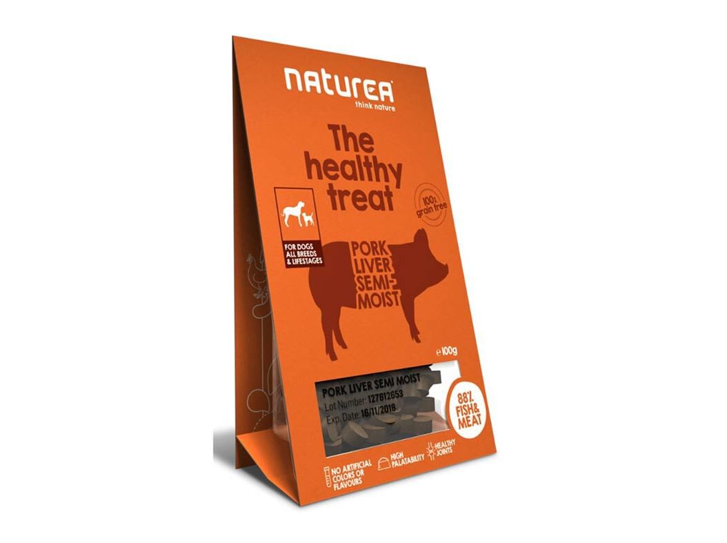 TREATS C&Atilde;O NATUREA PORCO FIGADO 100G