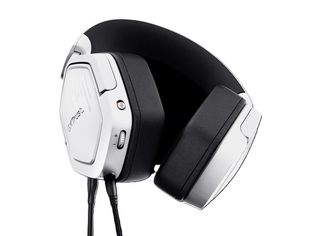 AUSCULTADORES GAMING TRUST 25448 GXT492W CARUS BRANCOS image number 1