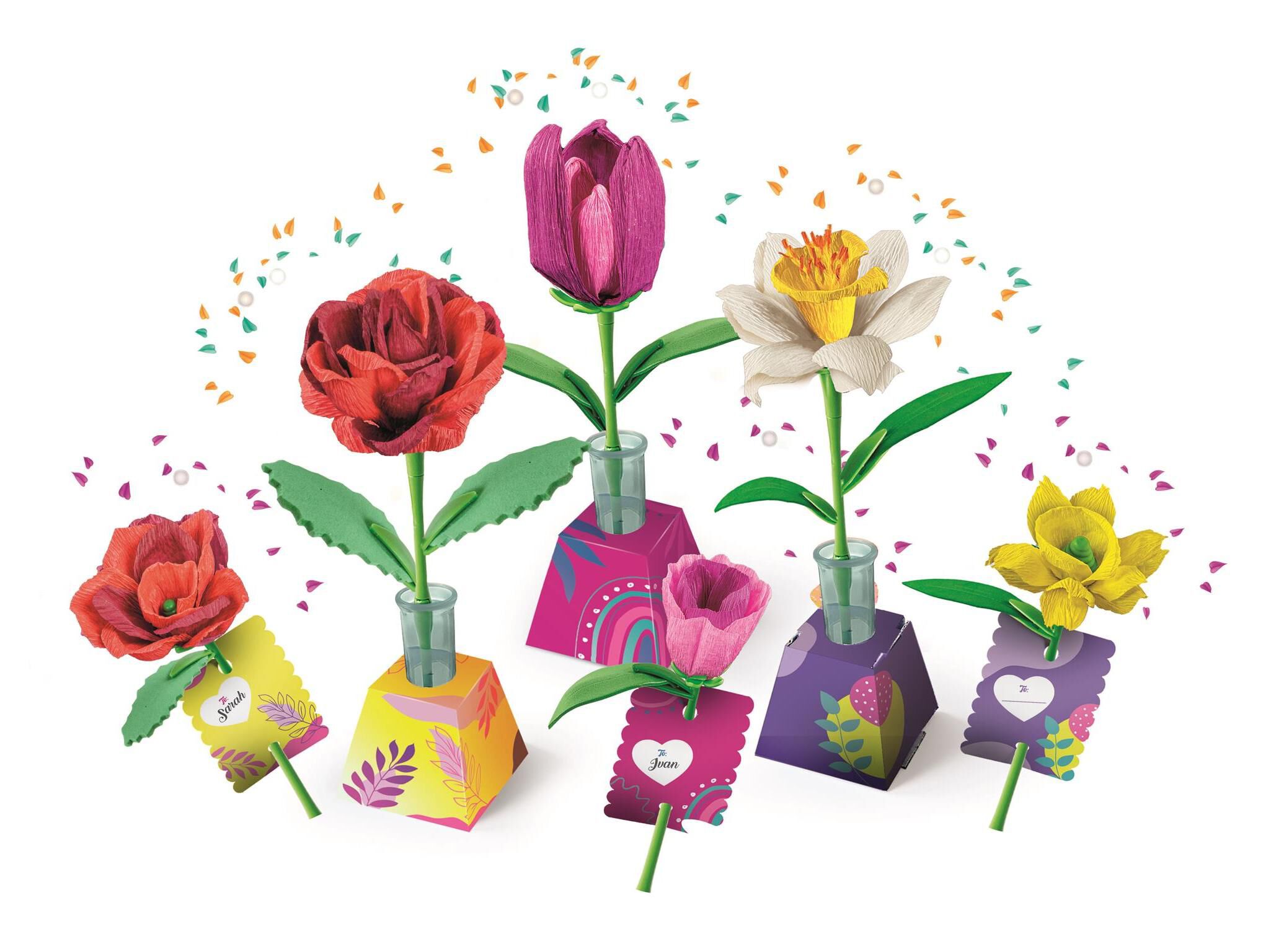 IDEA CLEMENTONI CREATE YOUR FLOWER MODELOS SORTIDOS image number 1