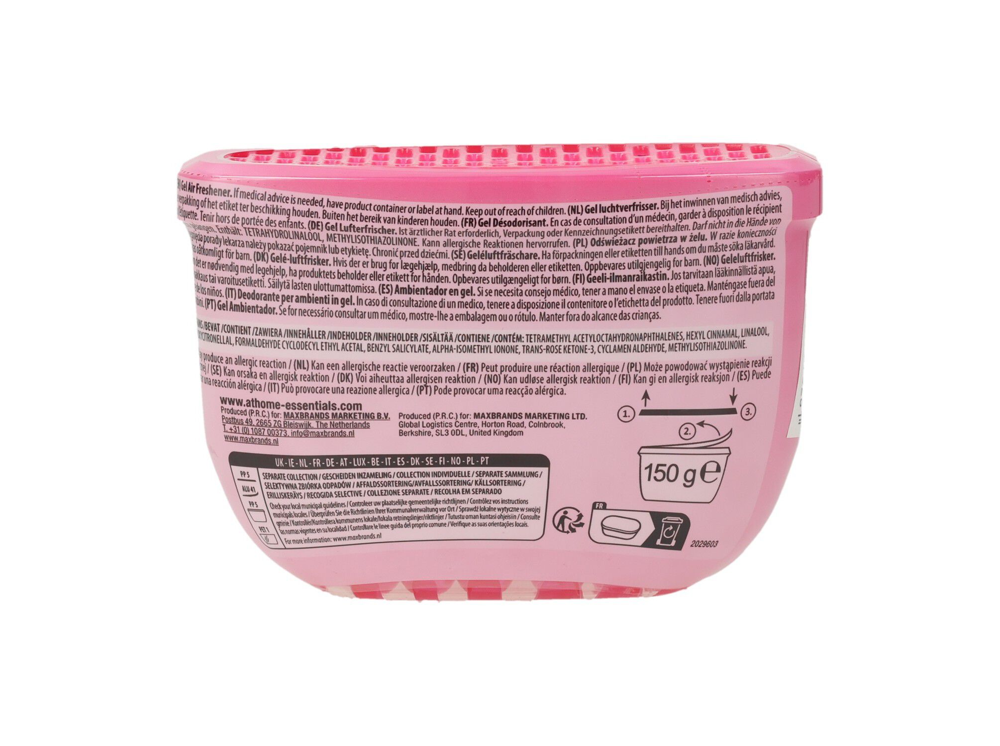 AMBIENTADOR AT HOME SCENTS FLOR DE CEREJEIRA 150G image number 2