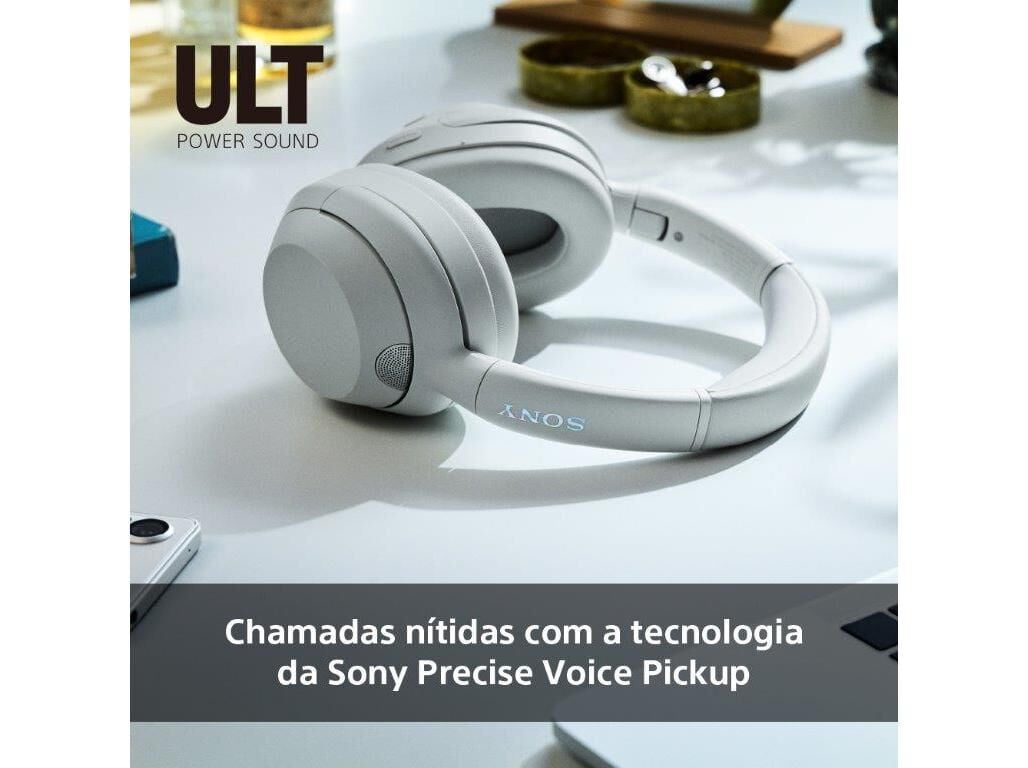 AUSCULTADORES BLUETOOTH SONY WH-ULT900NW (NOISE CANCELLING- BRANCO) image number 5