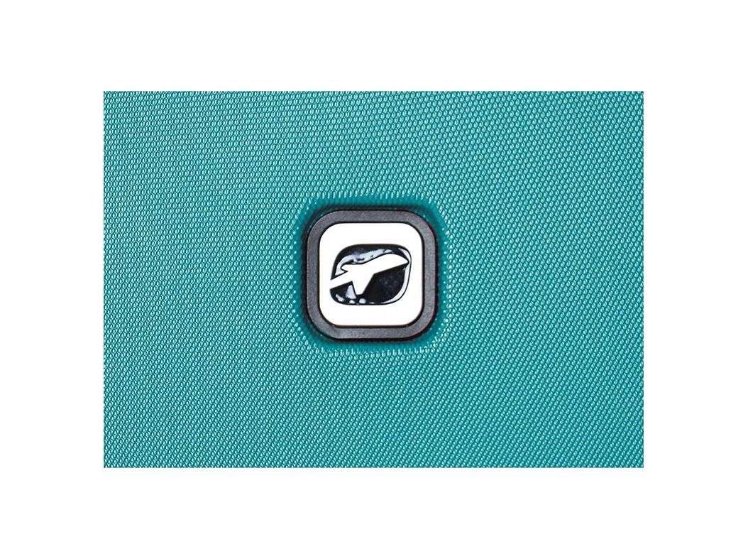 MALA DE CABINE R&Iacute;GIDA AIRPORT TURQUESA 4 RODAS 55CM image number 5