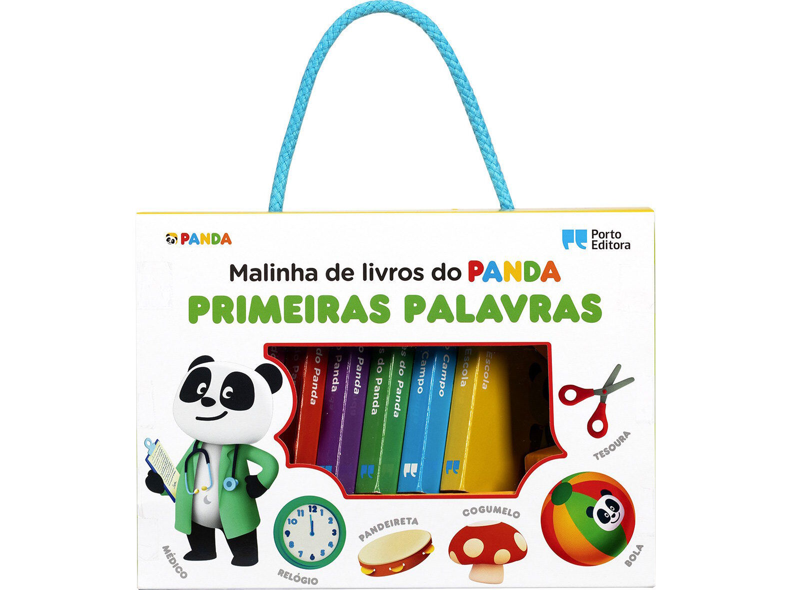 LIVRO MALINHA DE LIVROS DO PANDA - PRIMEIRAS PALAVRAS image number 0
