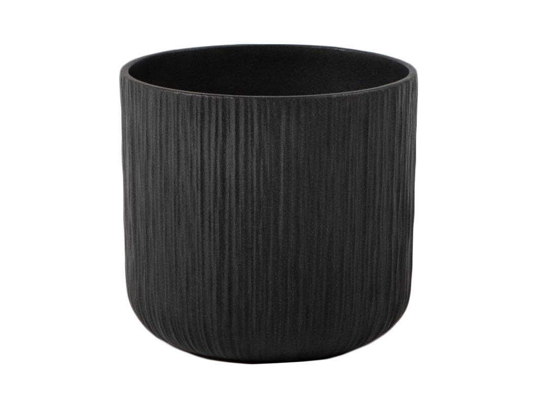 VASO GEN IN&OUT PRETO &Oslash;25 CM