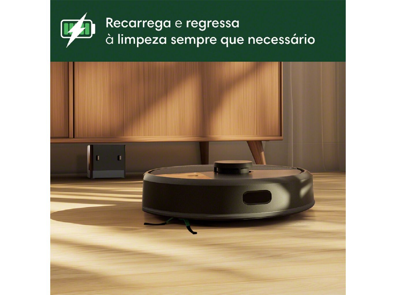 ASPIRADOR ROBOT IROBOT IRY351040 COMBO 105AE COM MAPA INTELIGENTE CLEARVIEWT image number 2