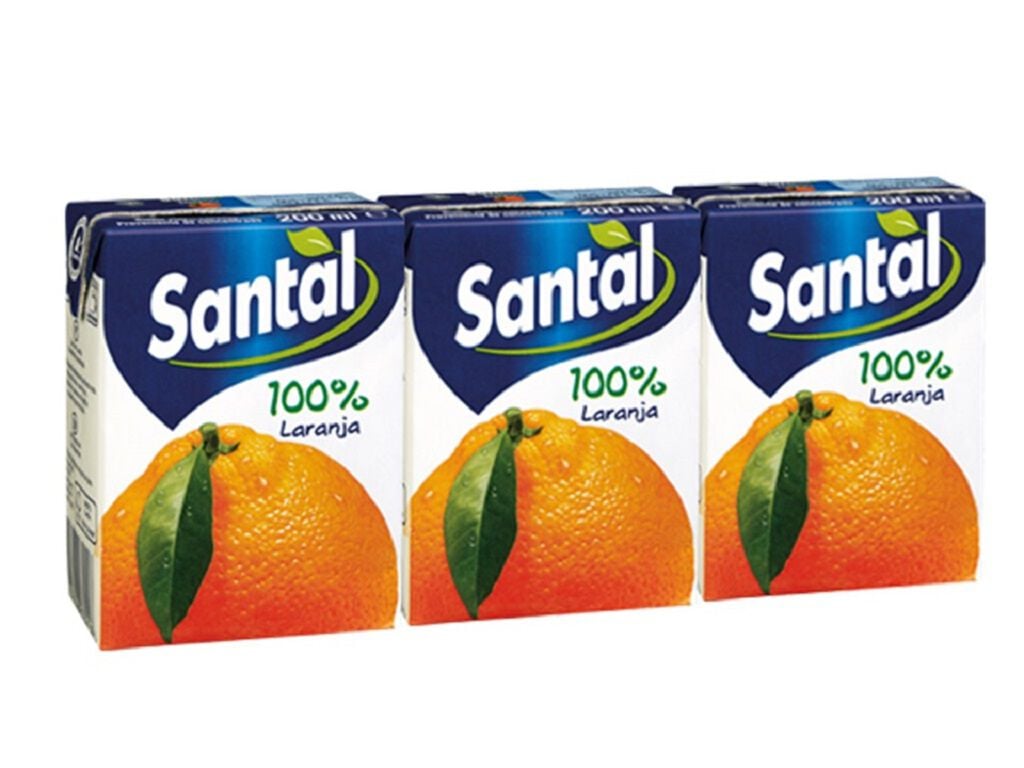 SUMO SANTAL 100% LARANJA 3X0.20L image number 0