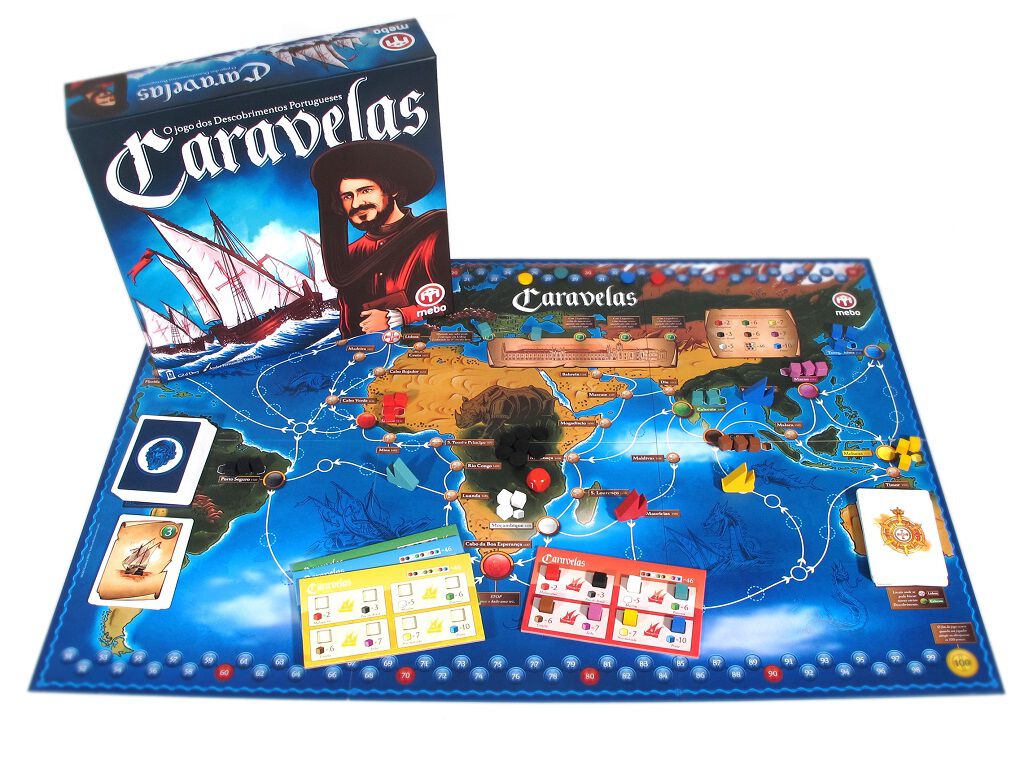 JOGO DE TABULEIRO MEBO GAMES CARAVELAS